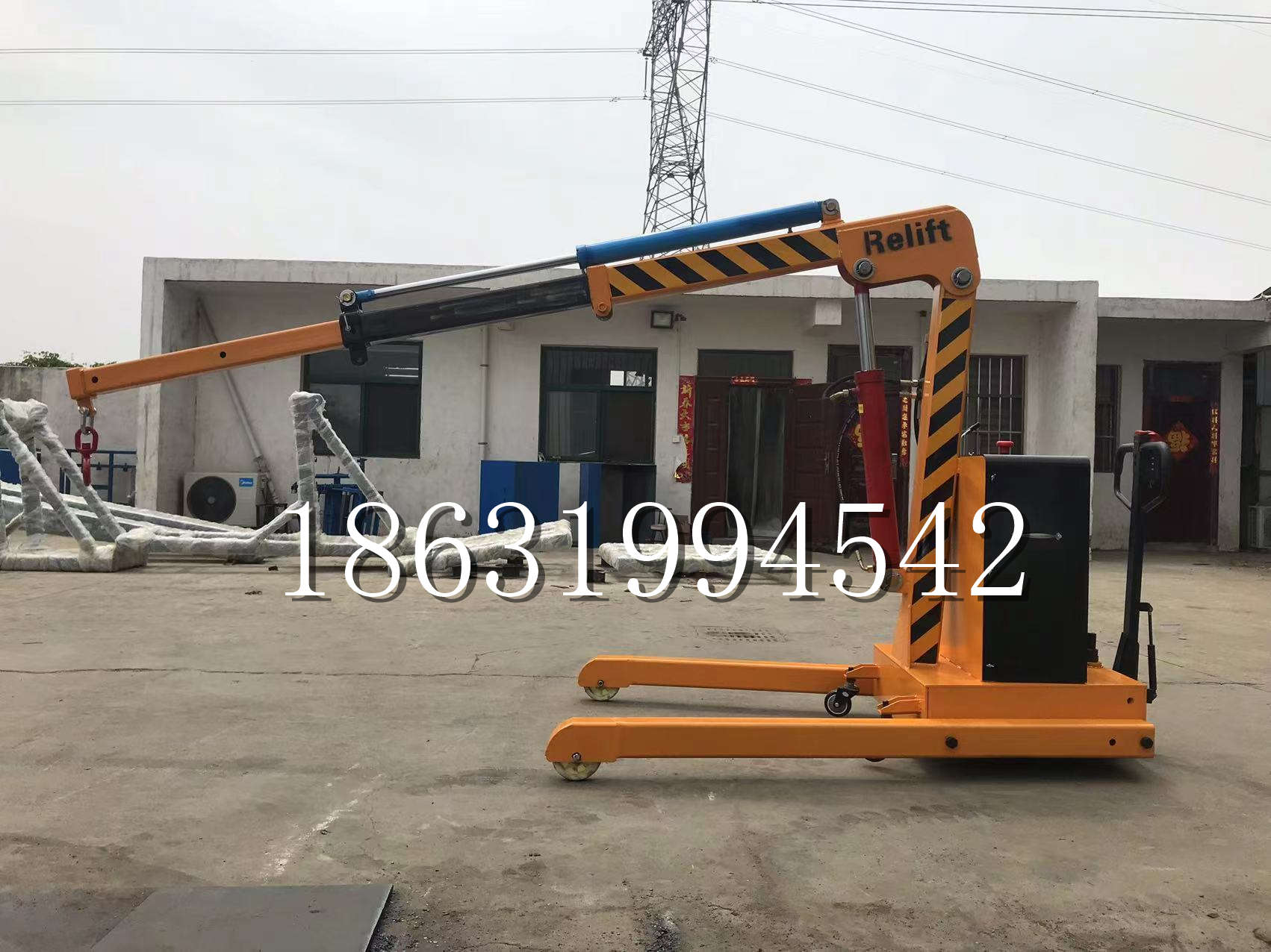 鹿草乡久征定做3吨三轮随车吊 农用园林绿化移树吊 平板工程用小吊机