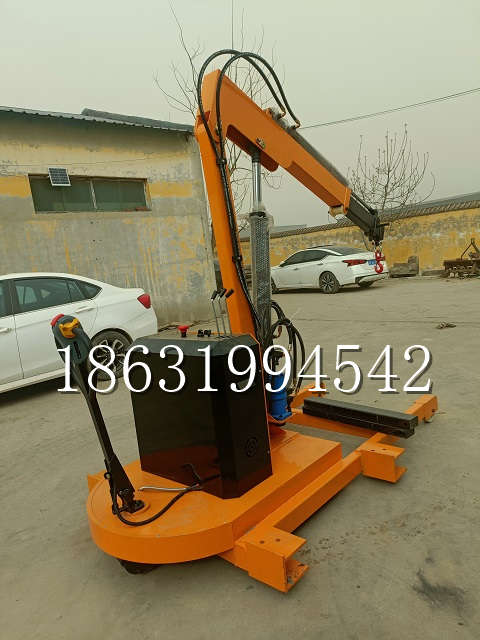 鹿草乡自卸车厢随车吊 自制轮式四不像起重机 四驱平板吊 5吨 贵盛