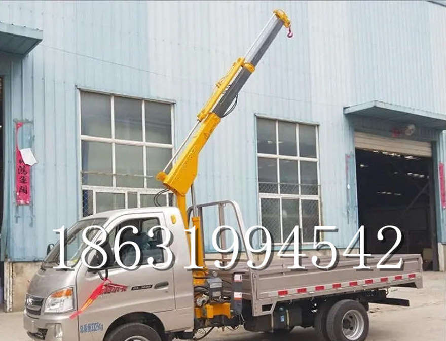 鹿草乡随车吊机鹿草乡车载液压升降机电动葫芦轻卡搬运搬运轻卡随车吊机